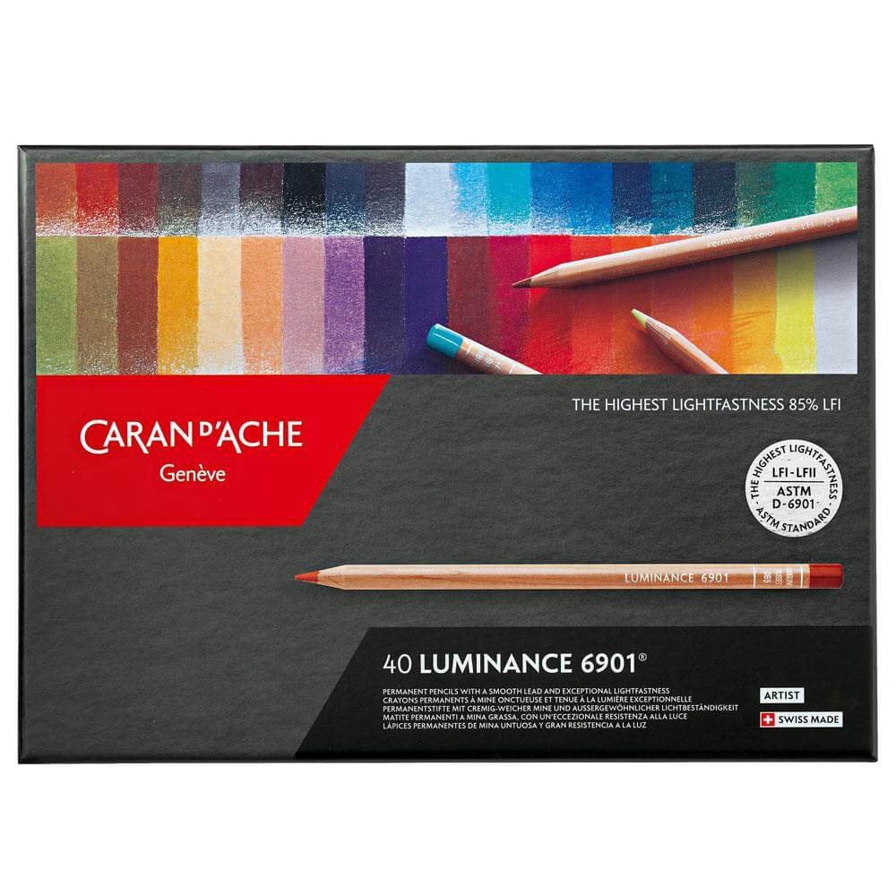 Caran D'Ache 40 Luminance 6901 Pencil Set